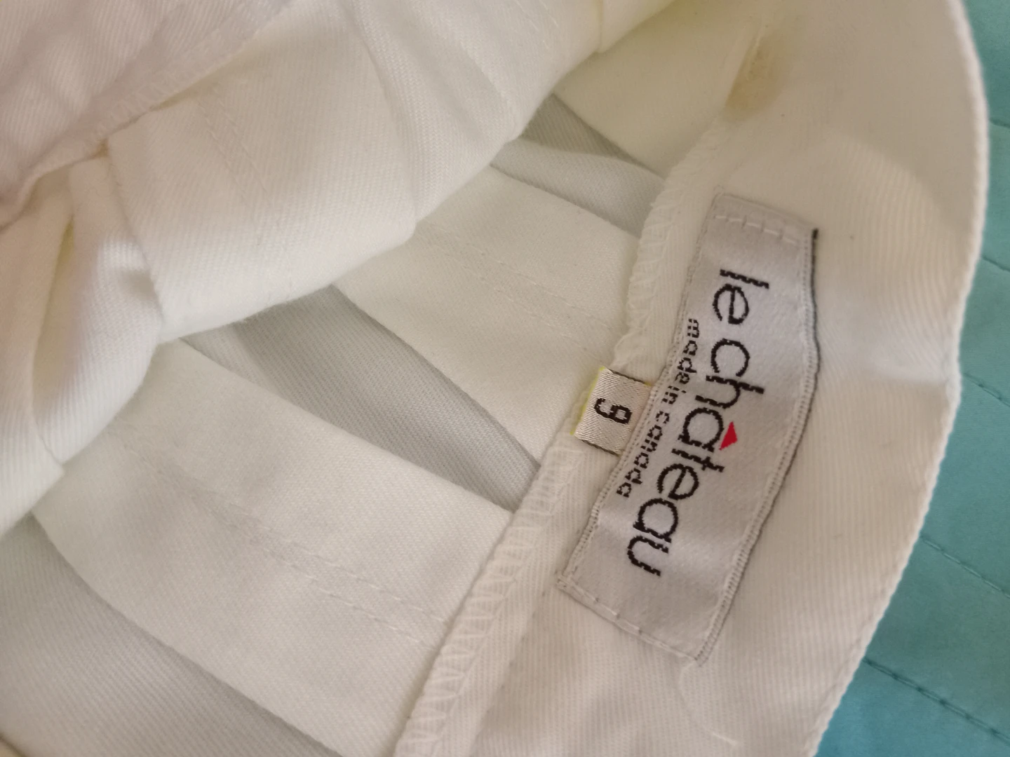 Le Château White Pleated Skirt - Size 9 - photo 2