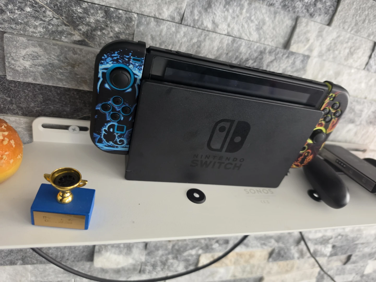 Nintendo Switch Console, Dock and Joy-Con Grips