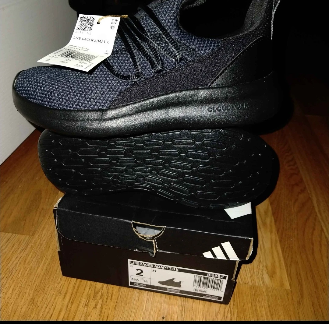 Adidas Lite Racer Adapt 7.0 K Kids Shoes