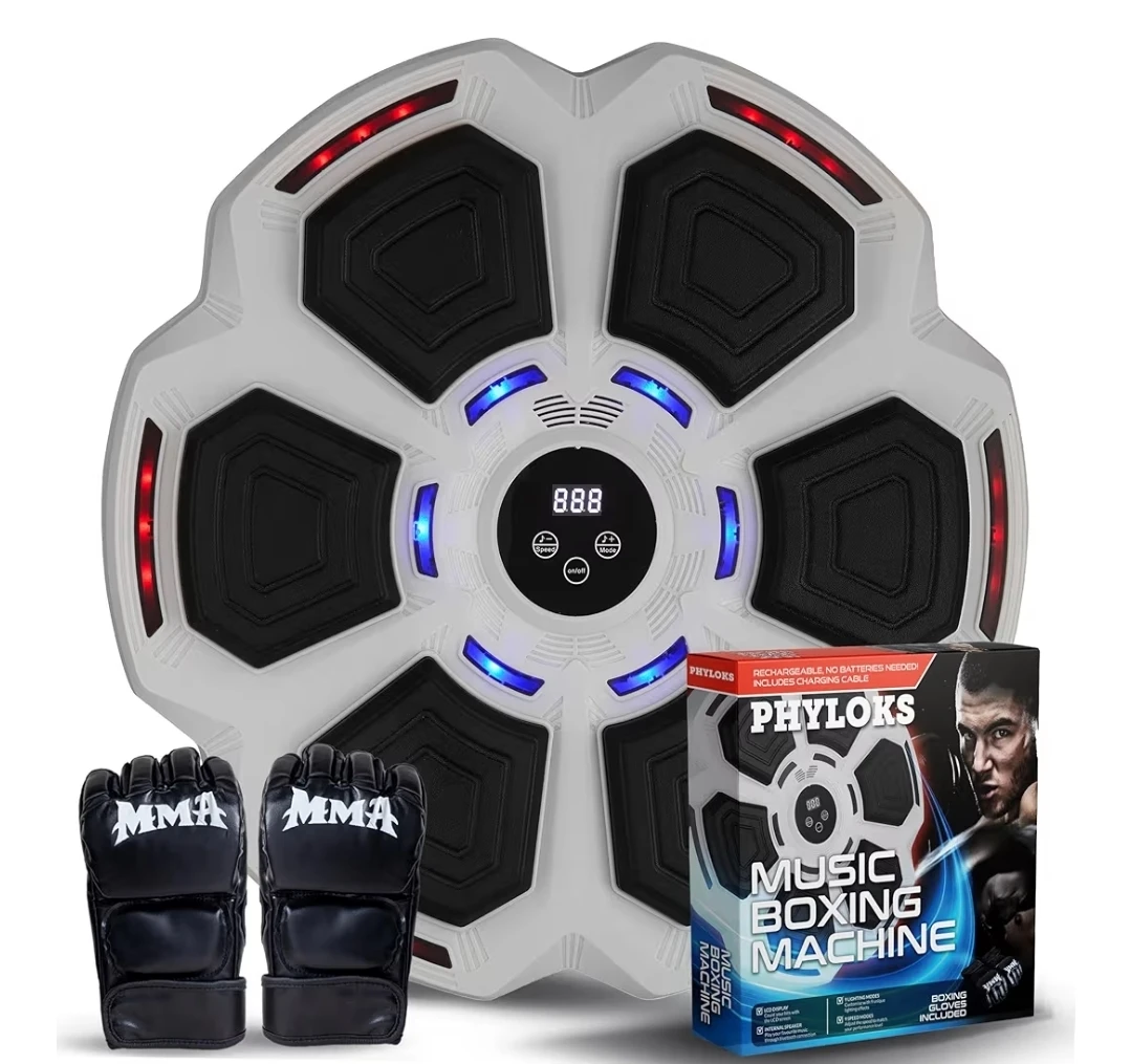 Phyloks Music Boxing Machine with Gloves - photo 4