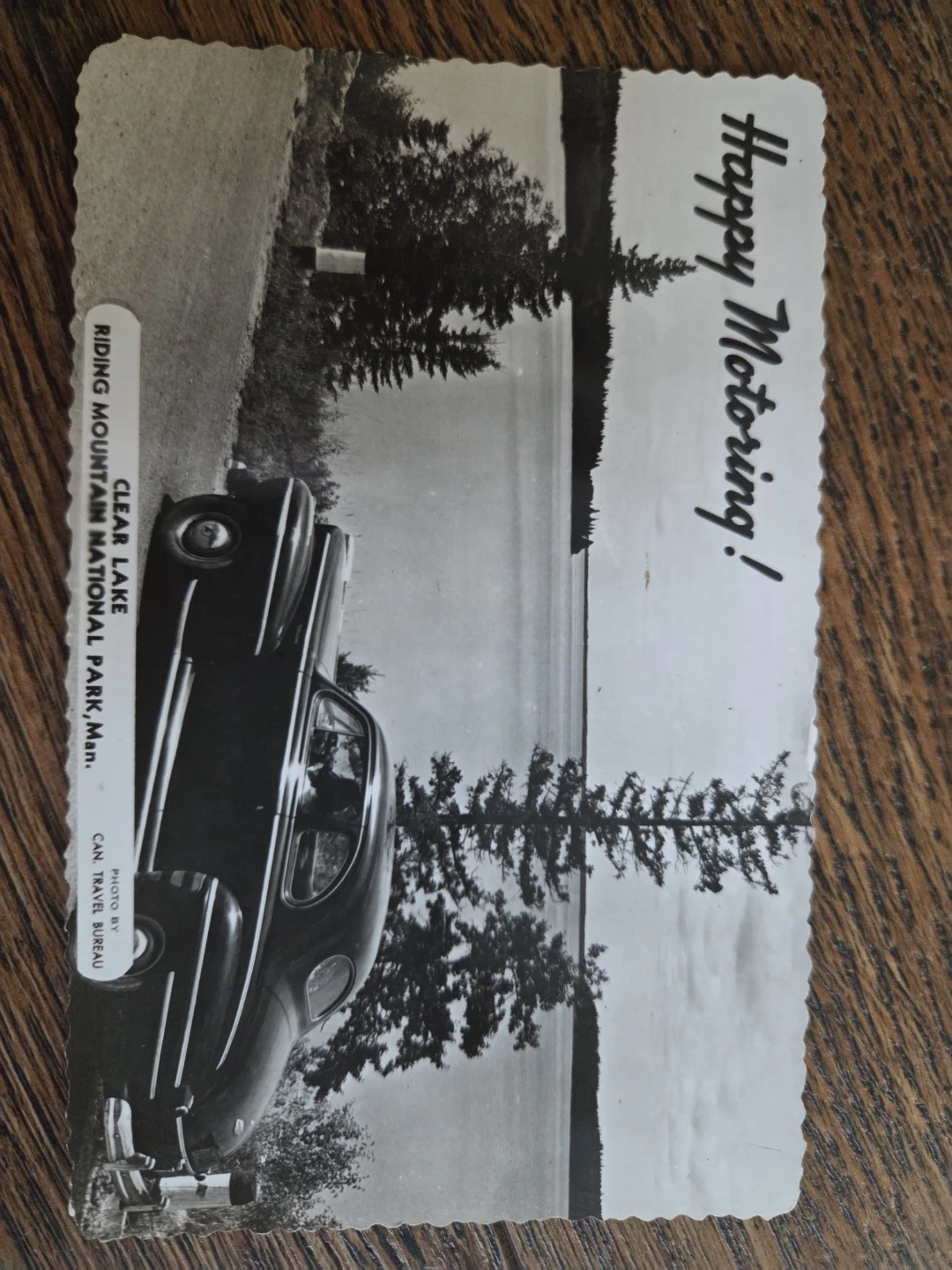 Collection of Vintage Canadian Postcards - Happy Motoring Series - photo 4