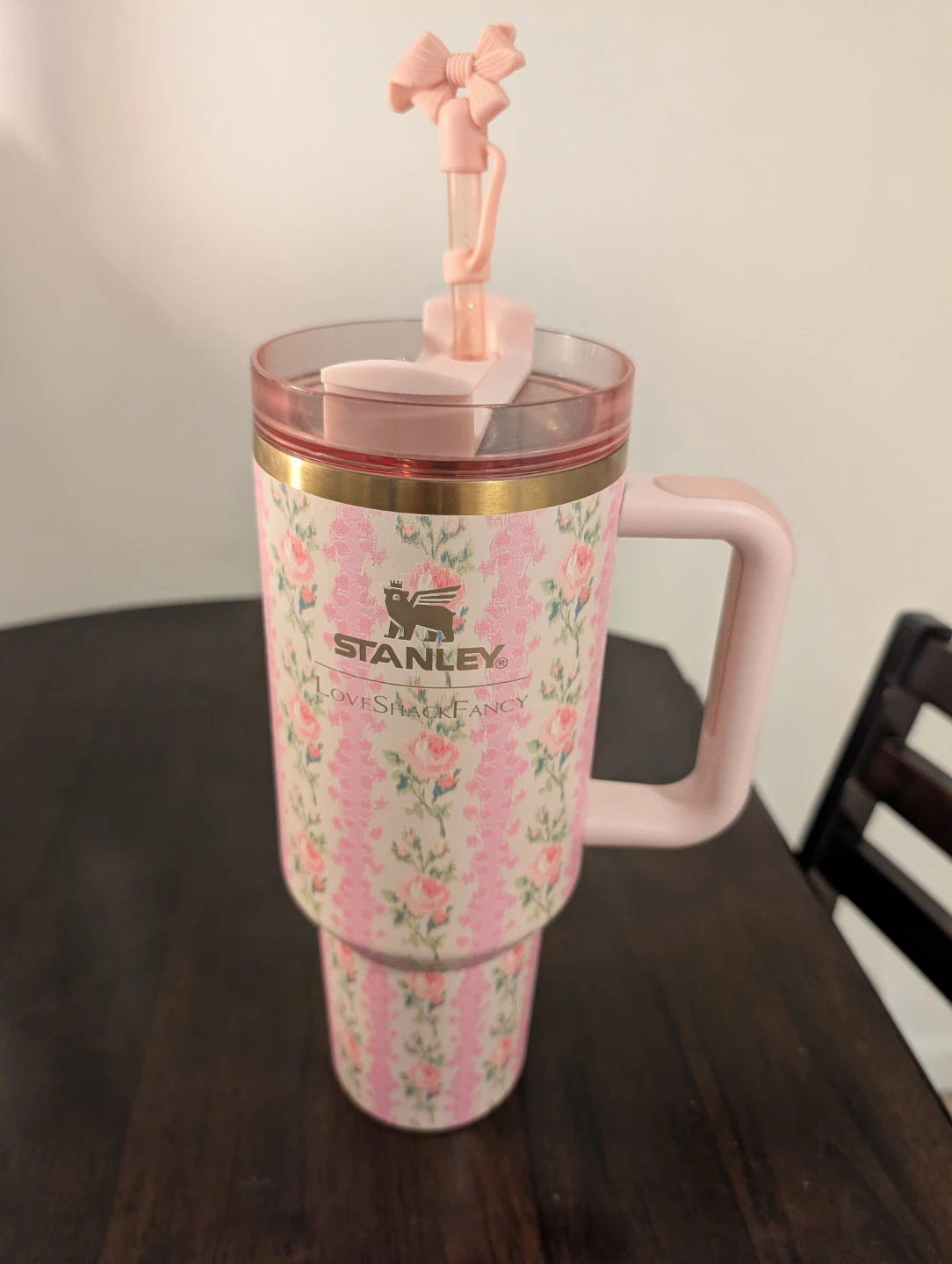 Stanley LoveShackFancy Floral Tumbler with Straw