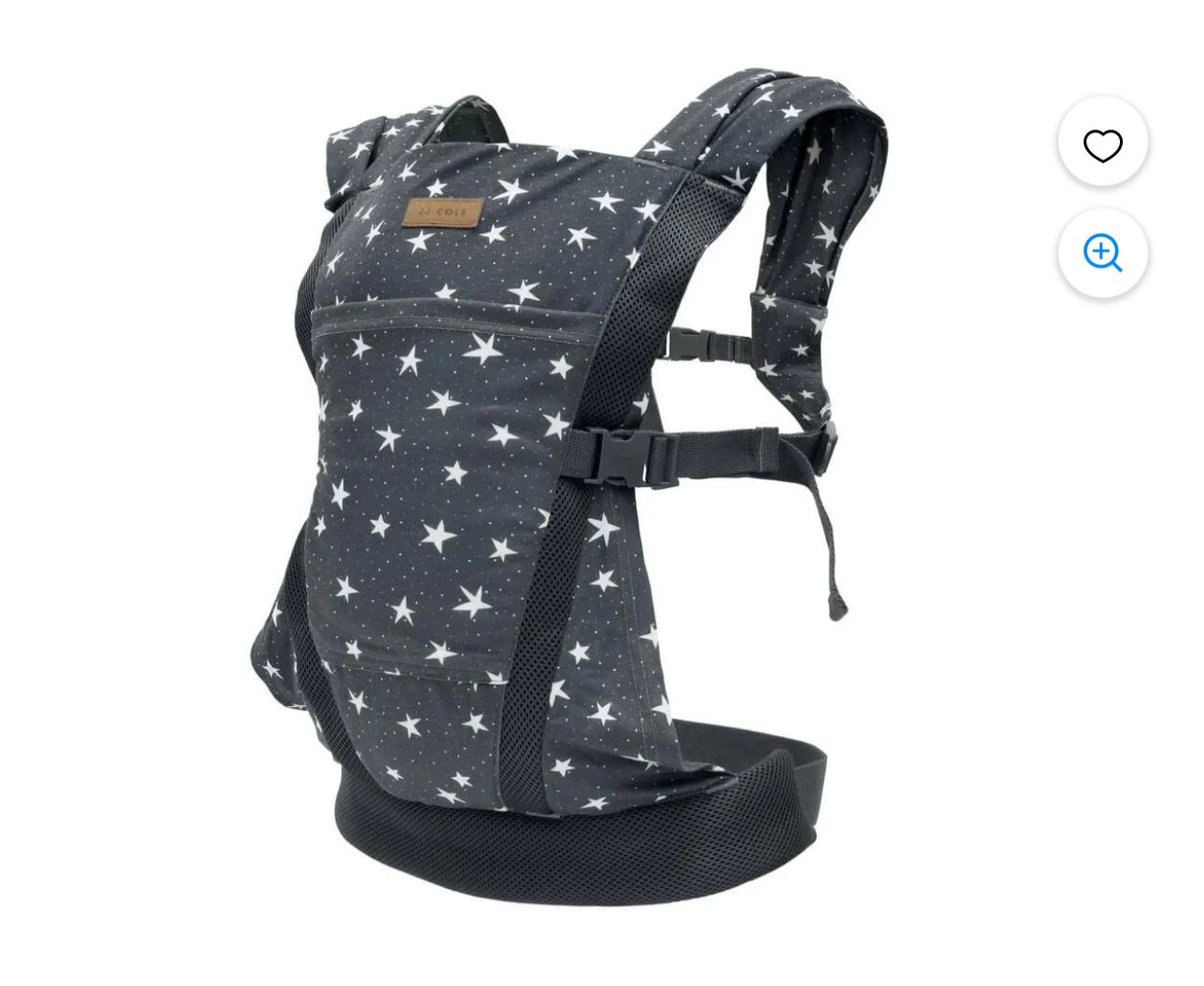 JJ Cole Luma Packable Baby Carrier - Grey Stars