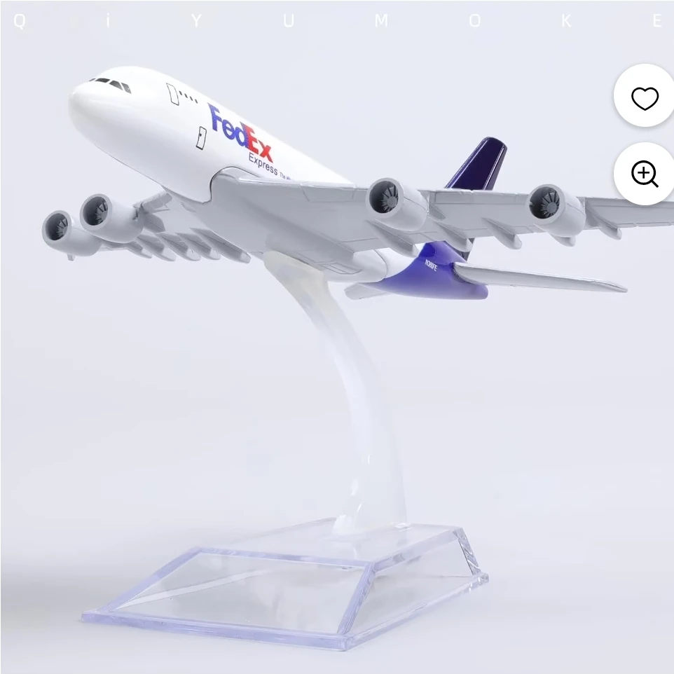Airplane Model - Metal Die Casting Scale Model 1:400 - photo 2