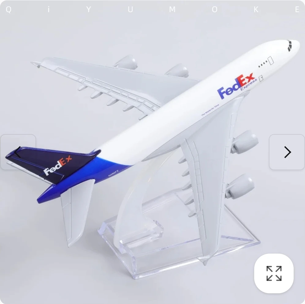 Airplane Model - Metal Die Casting Scale Model 1:400 - photo 3