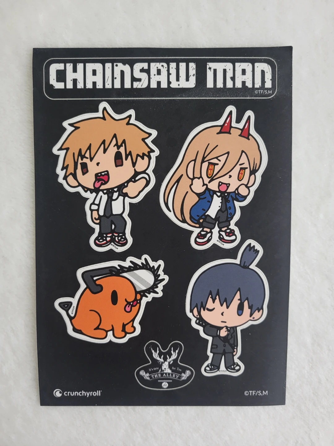 The Alley x Chainsaw Man Sticker Sheet
