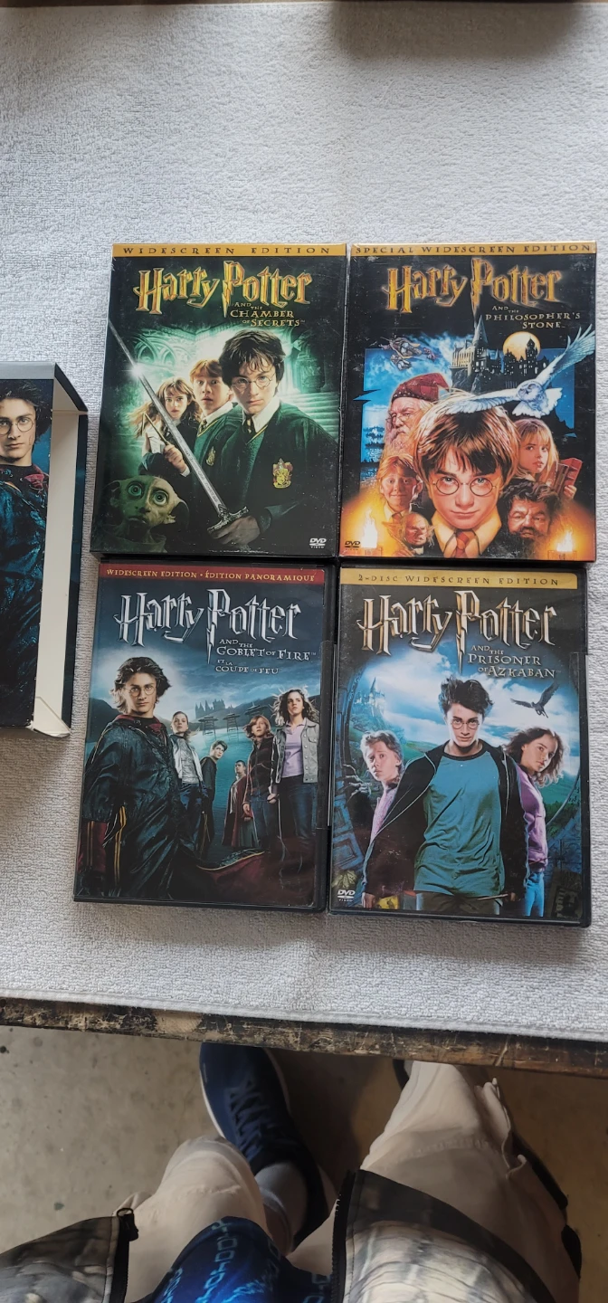Harry Potter DVD Collection , 4 DVD set, wide screen.