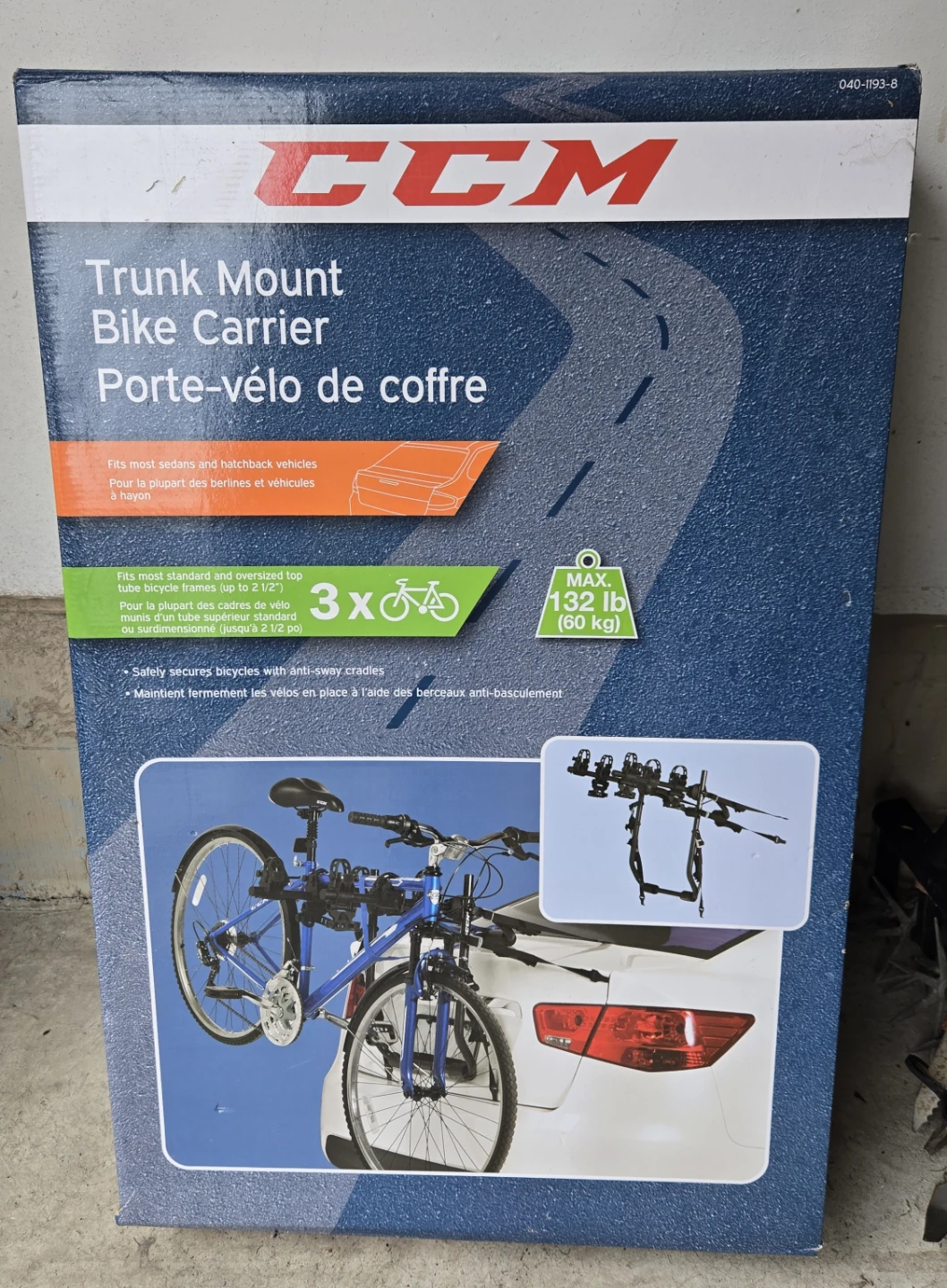 CCM Trunk Mount Bike Carrier