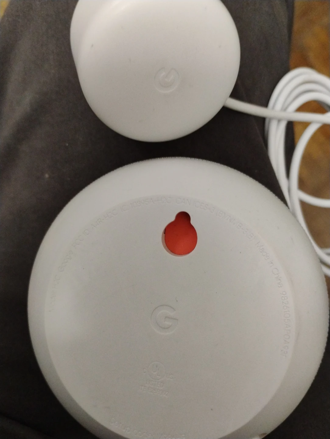 Google Nest Mini (2nd Gen) - Grey color. - photo 2