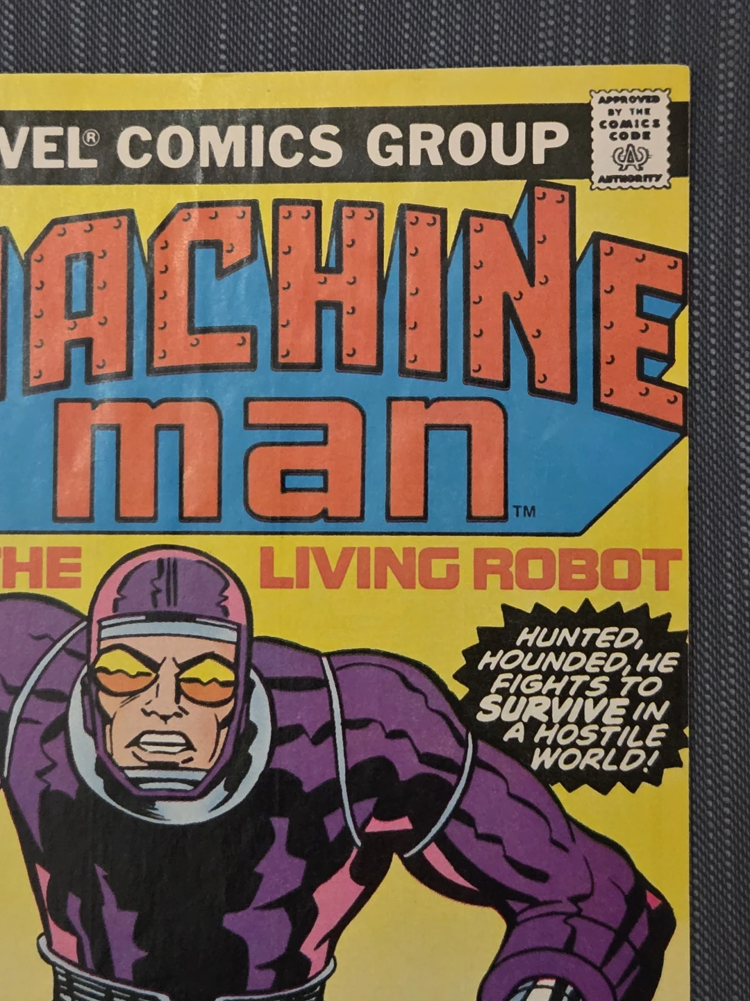 Machine Man The Living Robot Comic #1 Marvel 1978 - photo 5