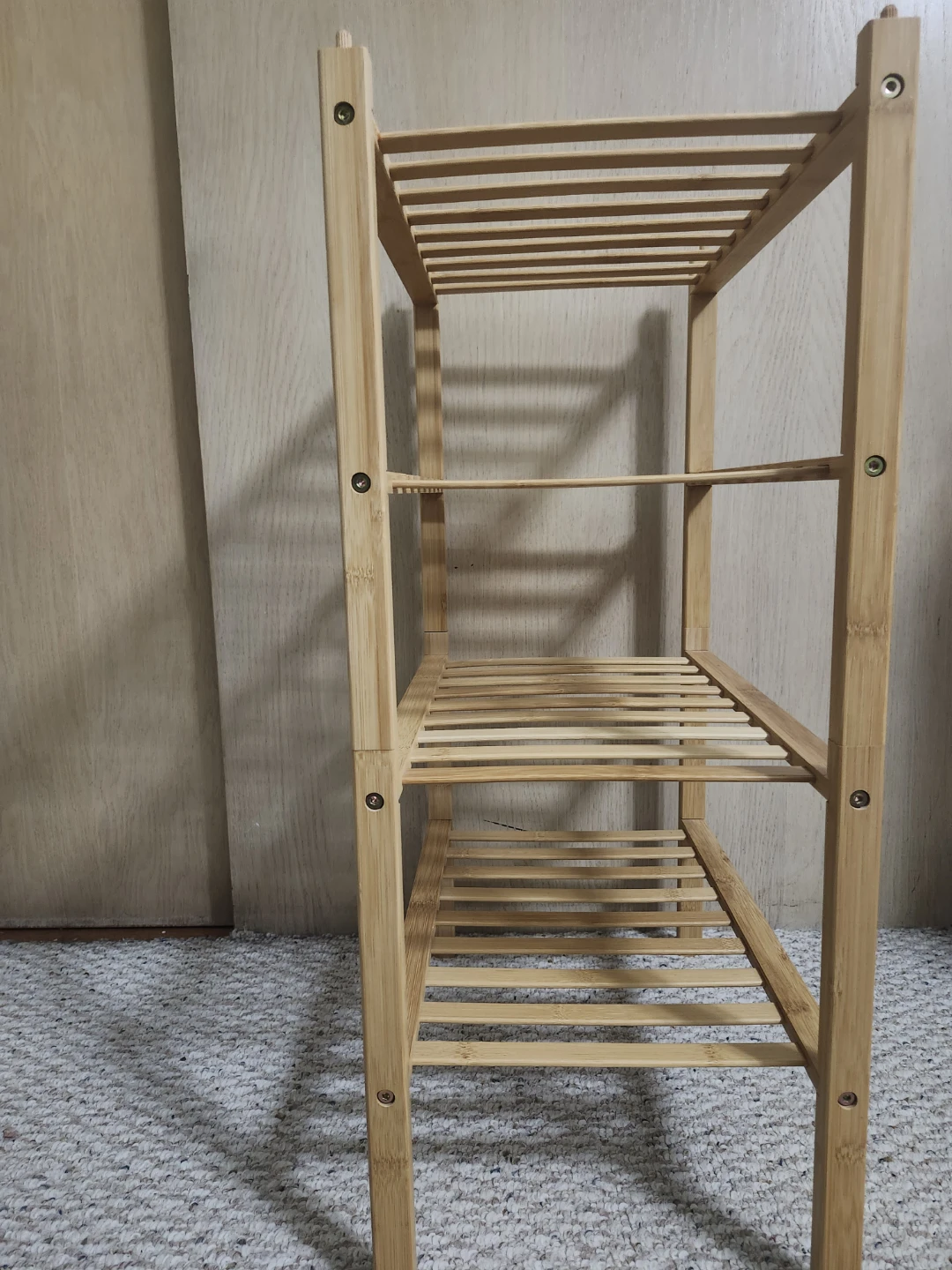 Natural 2 Tier Shelf Unit - photo 3