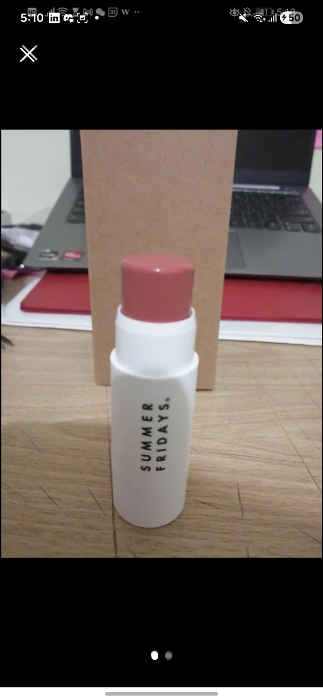 Summer Fridays Blush Balm Lip + Cheek Stick - photo 2