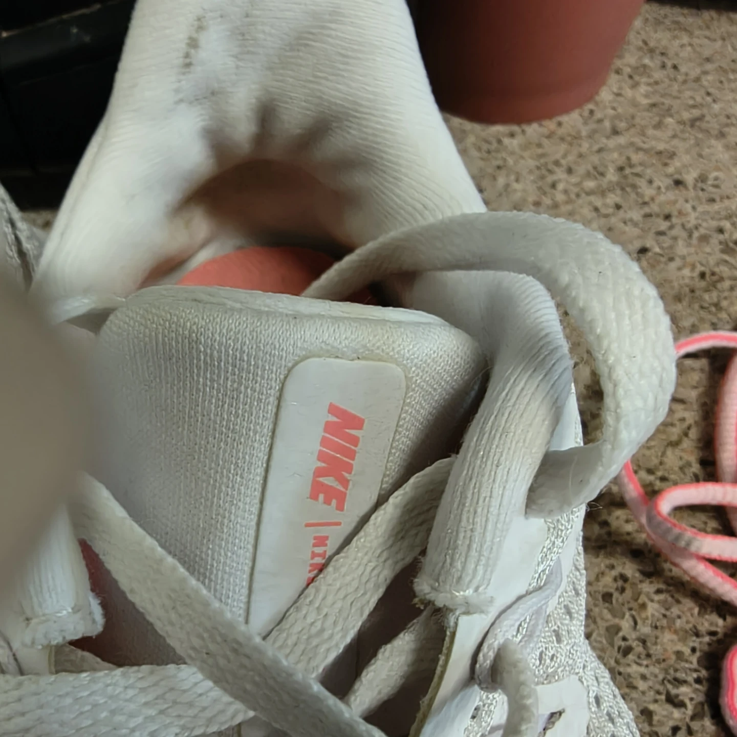 Nike White Running Shoes - photo 2