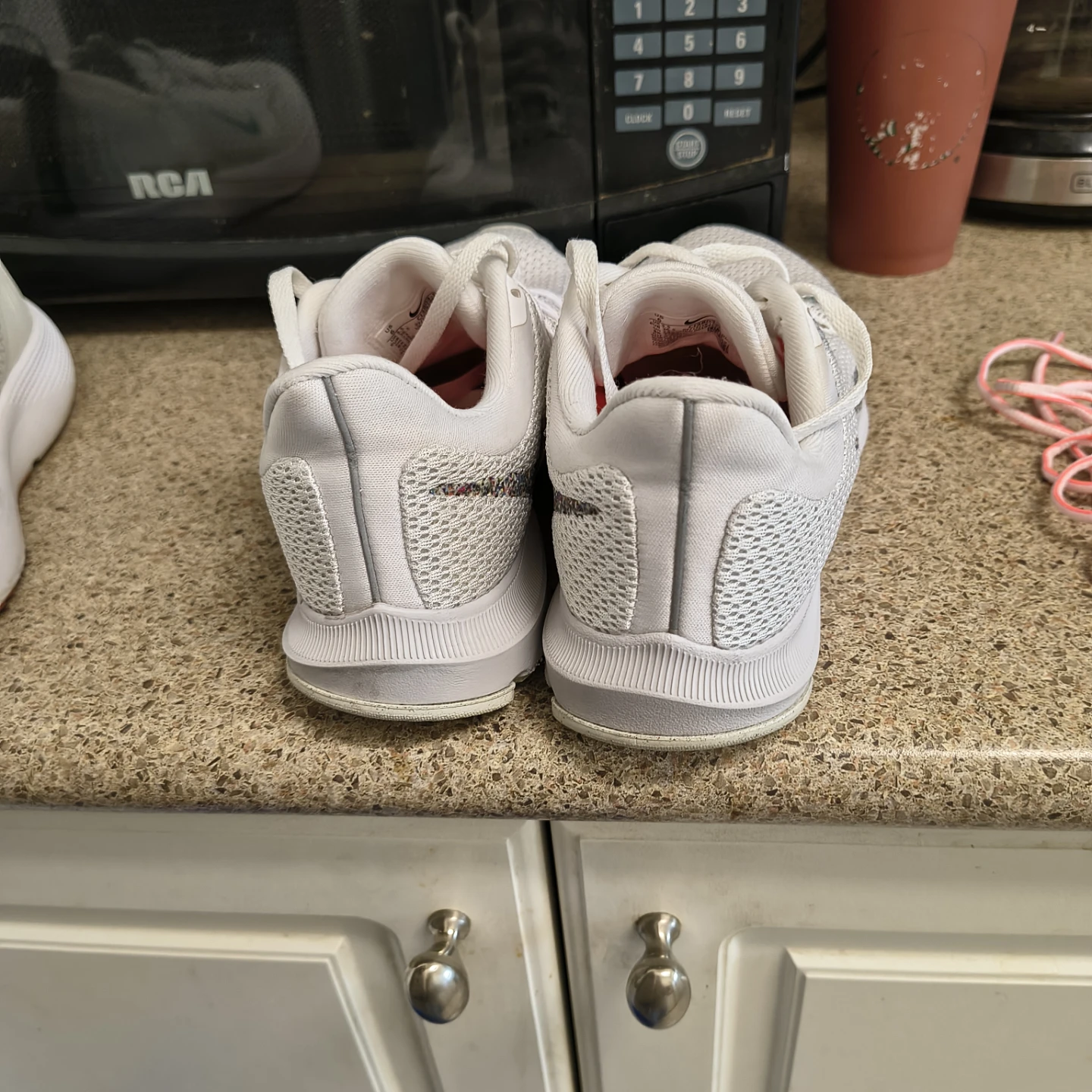 Nike White Running Shoes - photo 4