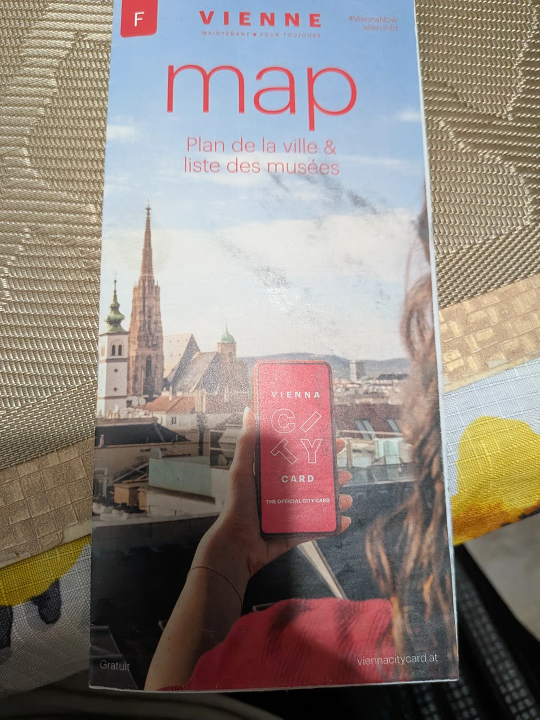 Vienna City Card Map