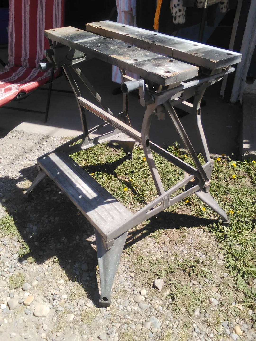 Workmate Folding Sawhorse Workbench - photo 3