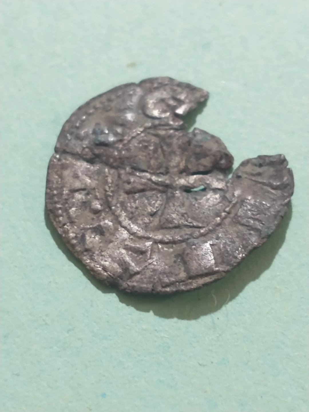 1238-1276 AD County of Barcelona denaro, Jaime I el Conquistador