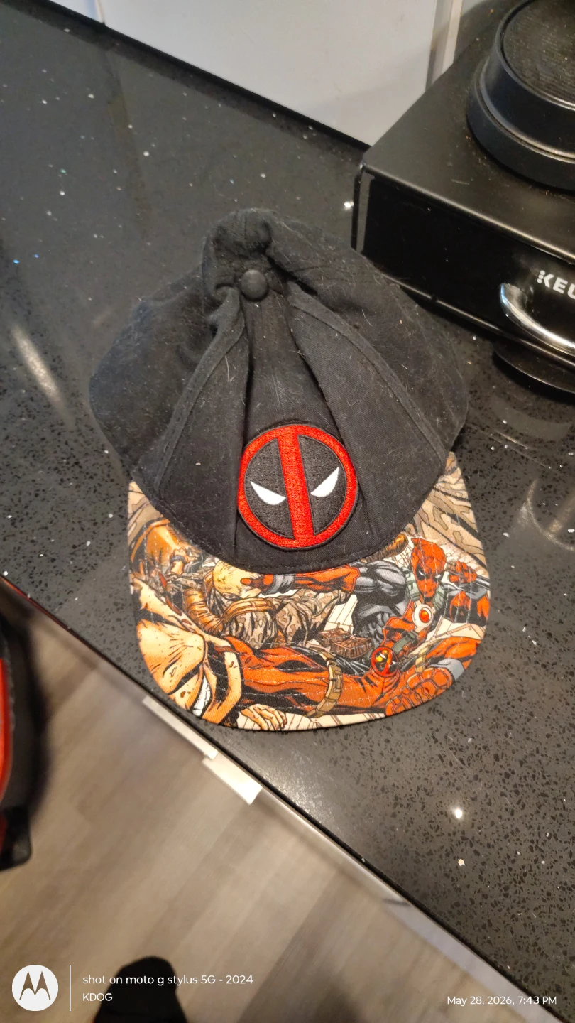 Deadpool Graphic Baseball Cap