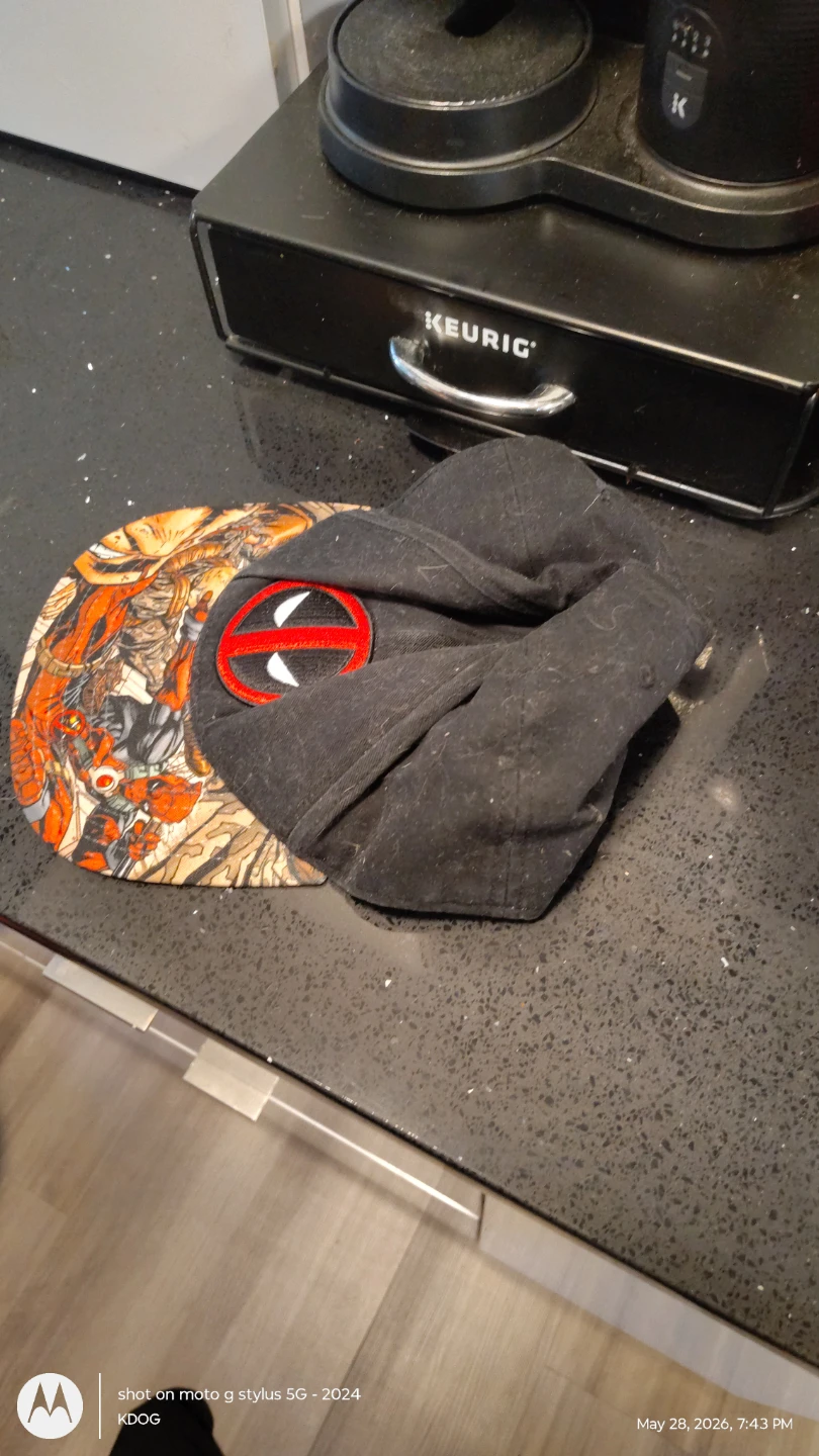 Deadpool Graphic Baseball Cap - photo 2