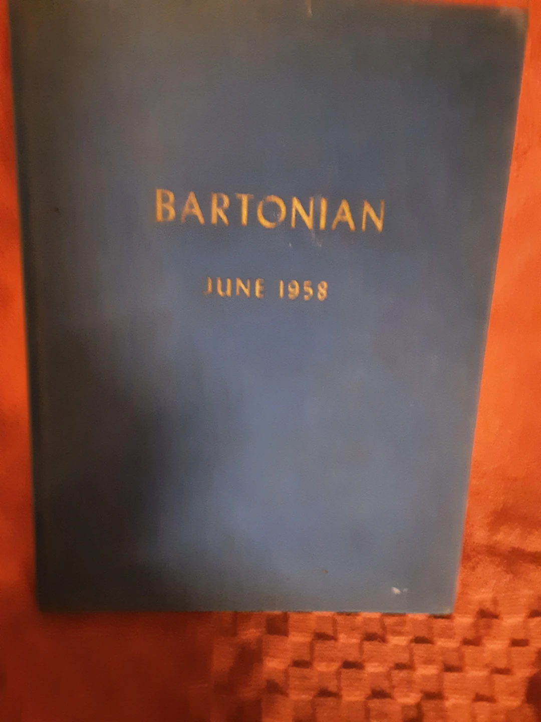 1958 Bartonian Yearbook - Clara Barton Vocational High School