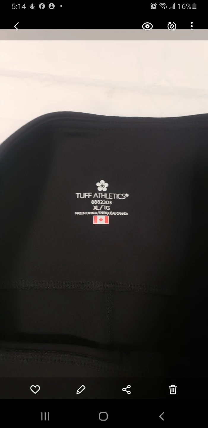 Brand new Tuff Athletic Women's Leggings XL - photo 2
