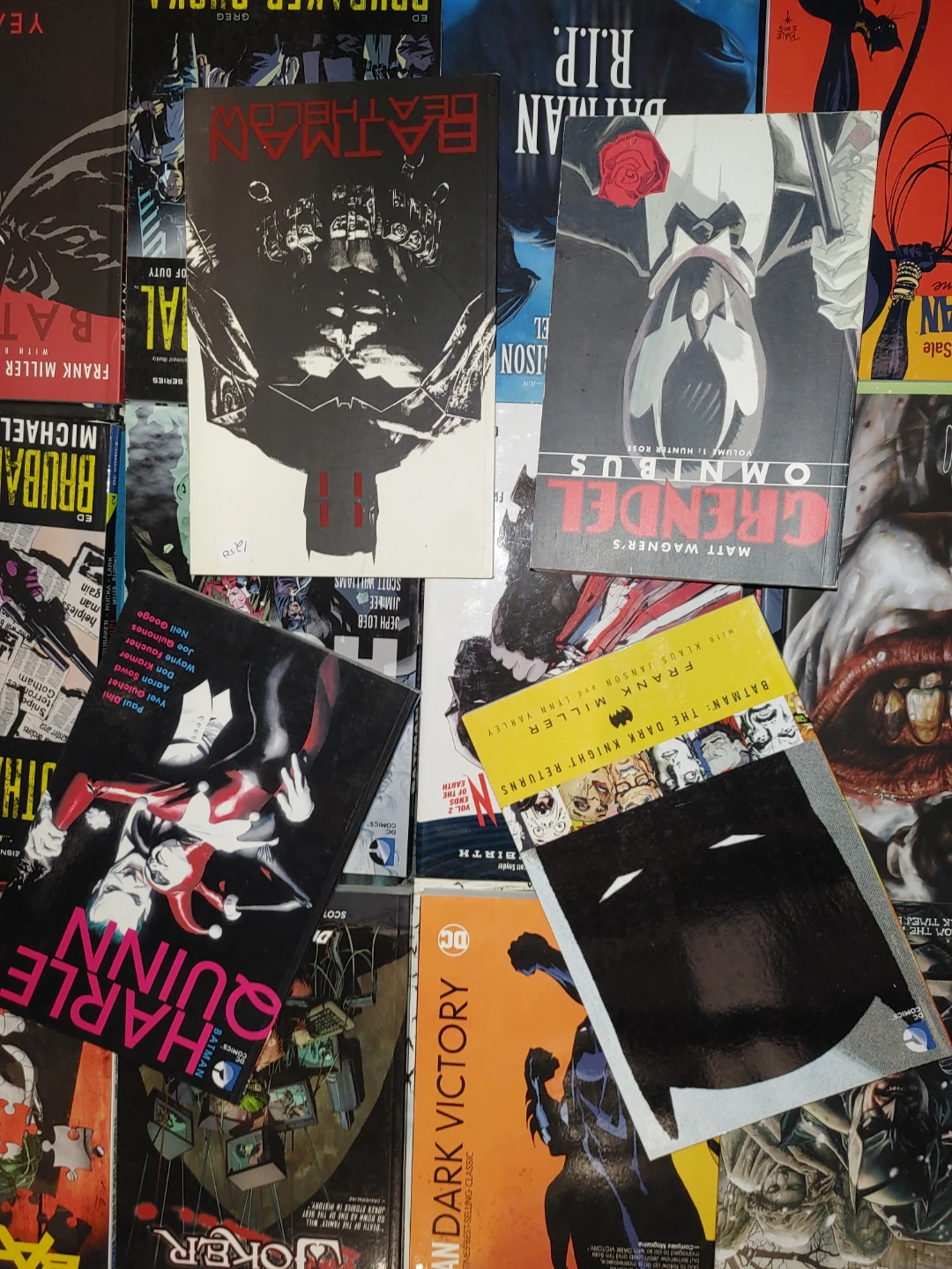 Collection of DC Comics Graphic Novels and Books