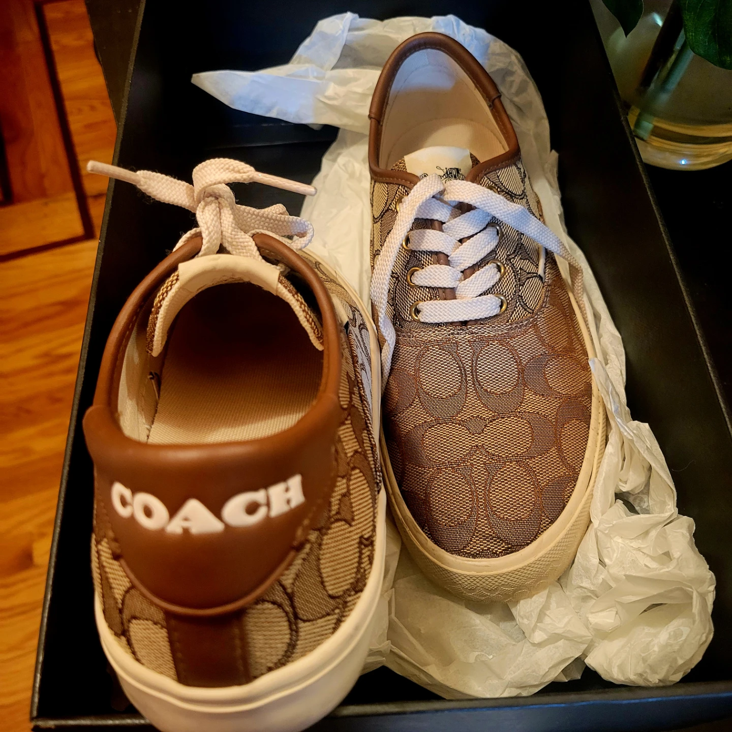 Coach Citysole Skate Khaki Sneakers Size 7.5 - photo 3