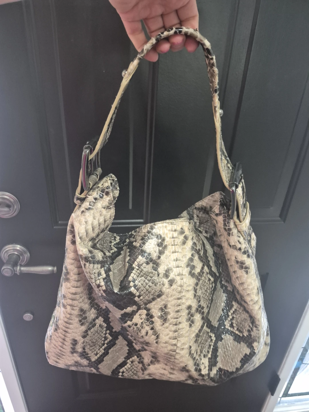 Steve Madden Snakeskin Shoulder Bag