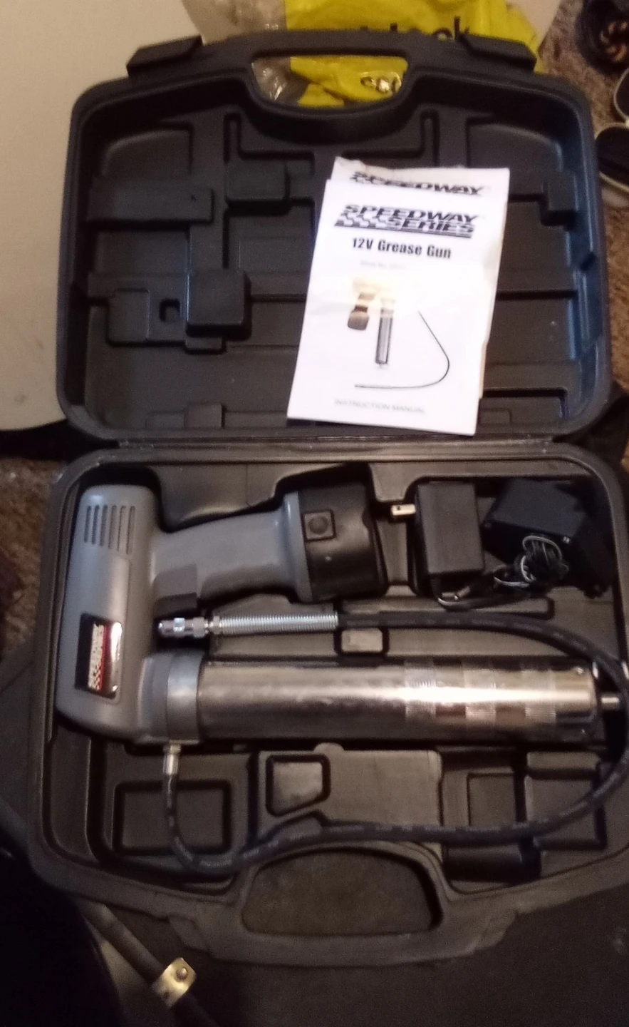 Speedway 12V Grease Gun Kit
