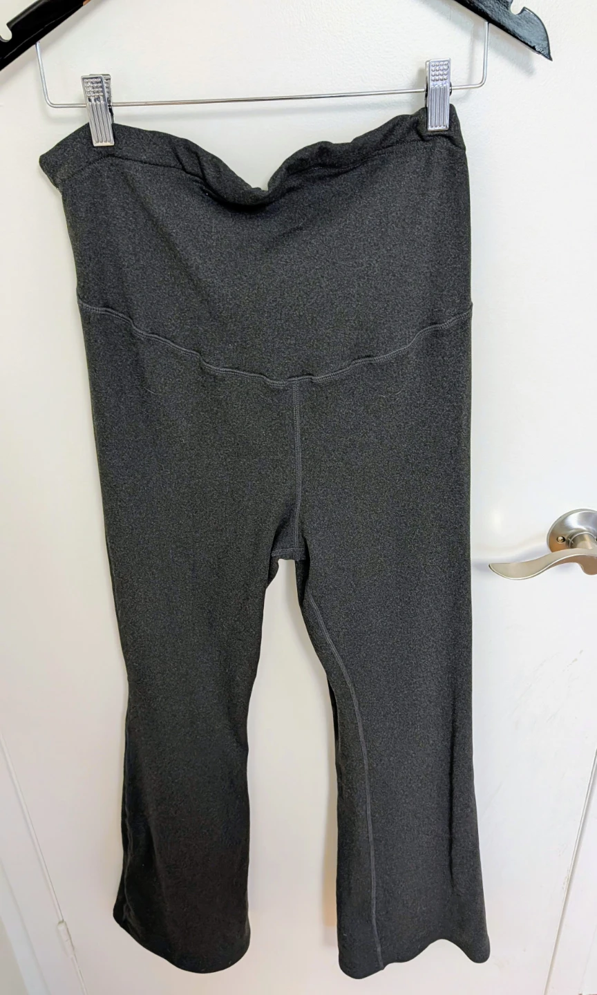 Maternity Dark Grey Sweatpants - Women's Size Large