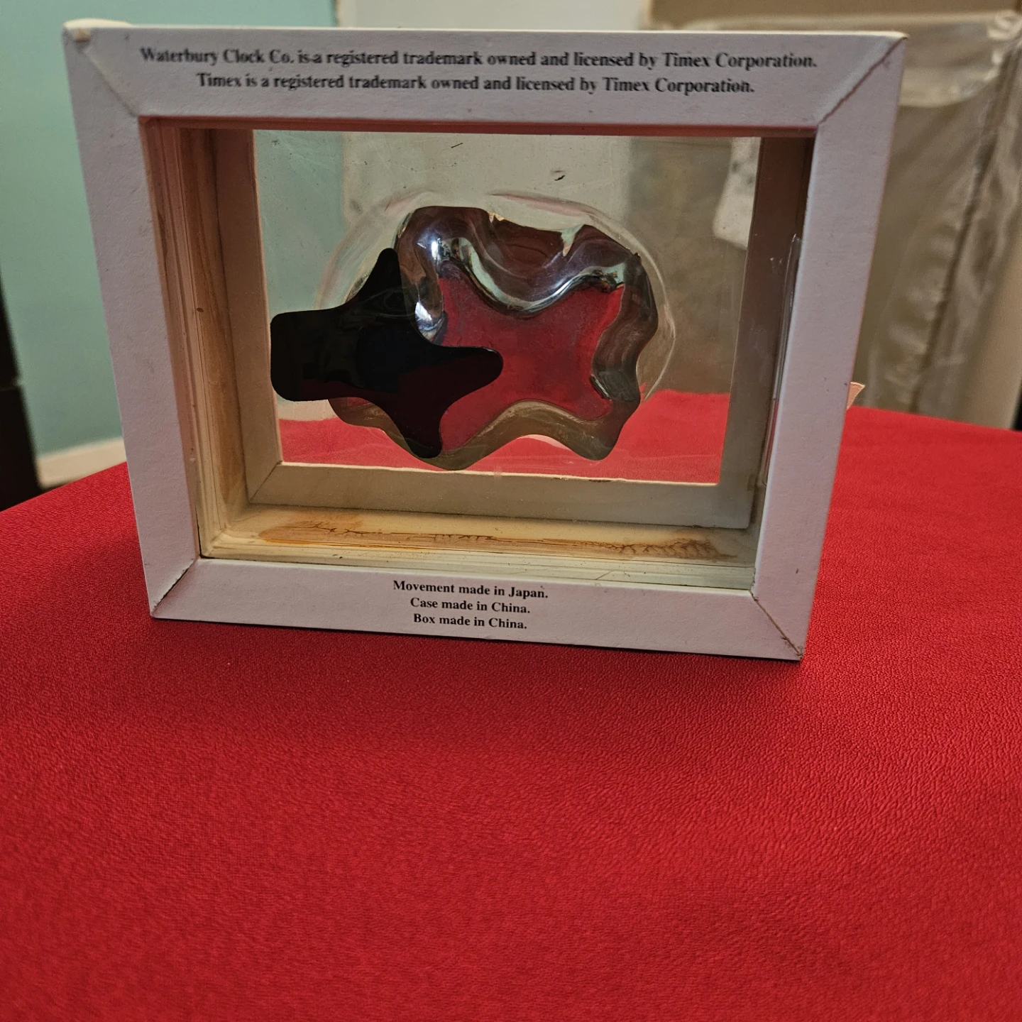 Waterbury Clock Co. Frog Desk Clock Presented by Timex - photo 4
