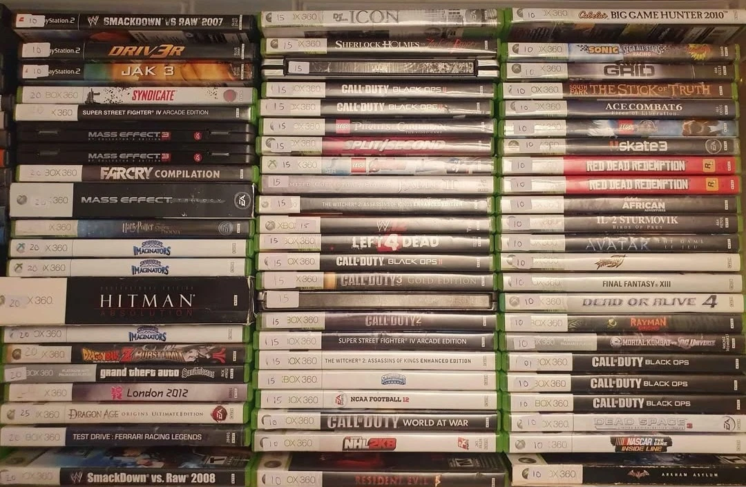 Xbox360 Games (price in description)