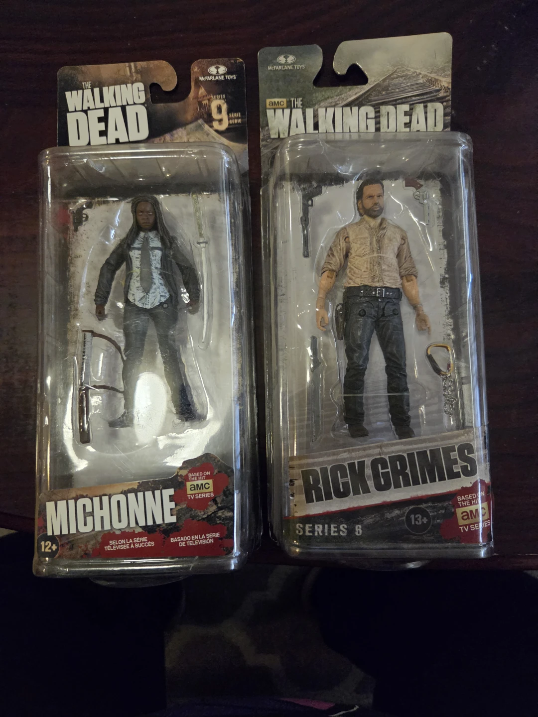 The Walking Dead McFarlane Toys Action Figures - Michonne & Rick