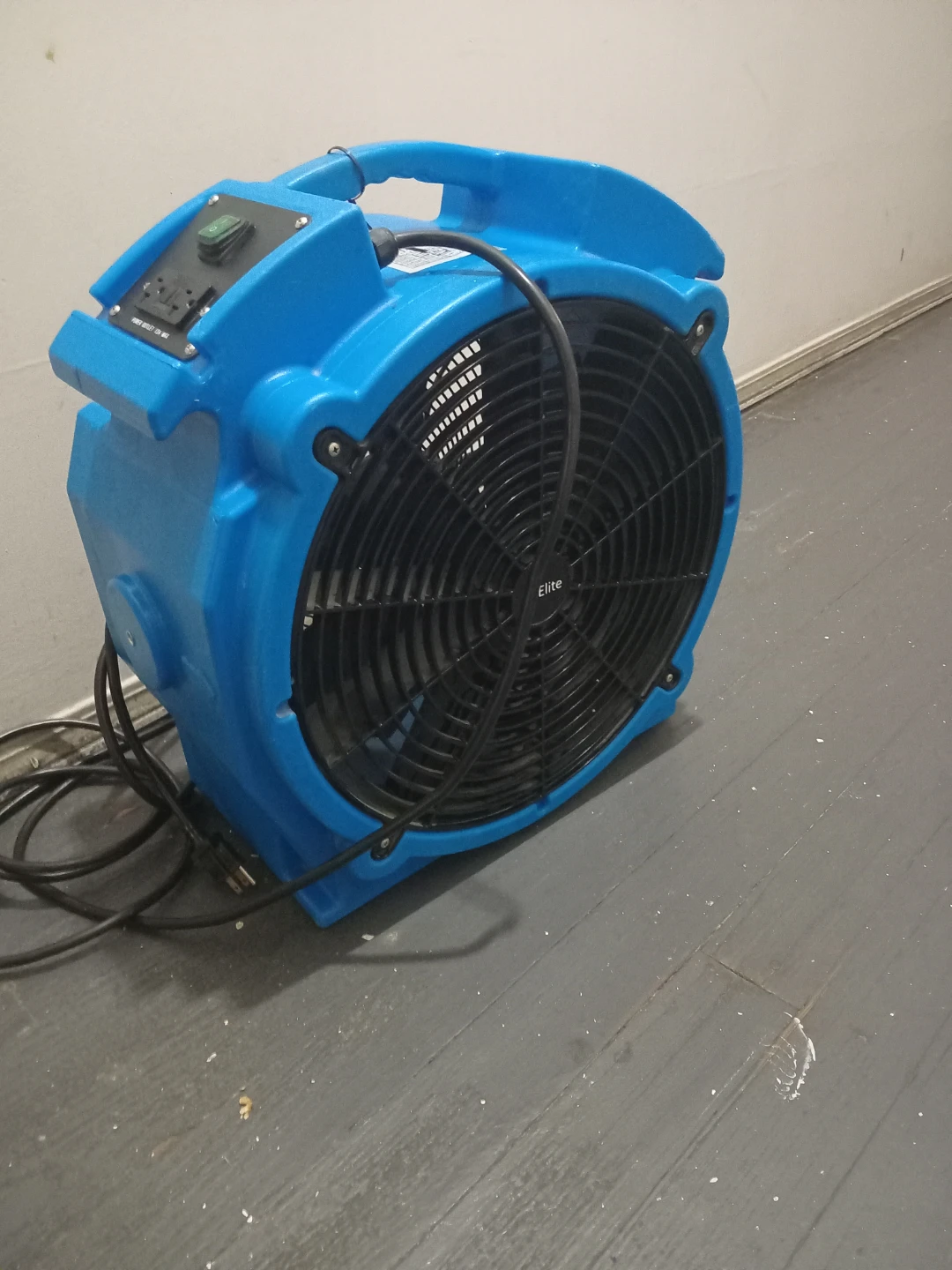 Blue K & J Elite Air Mover industrial  fan - photo 3