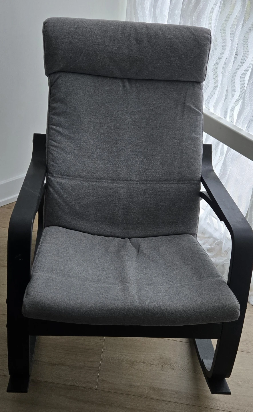 Grey Rocking Chair