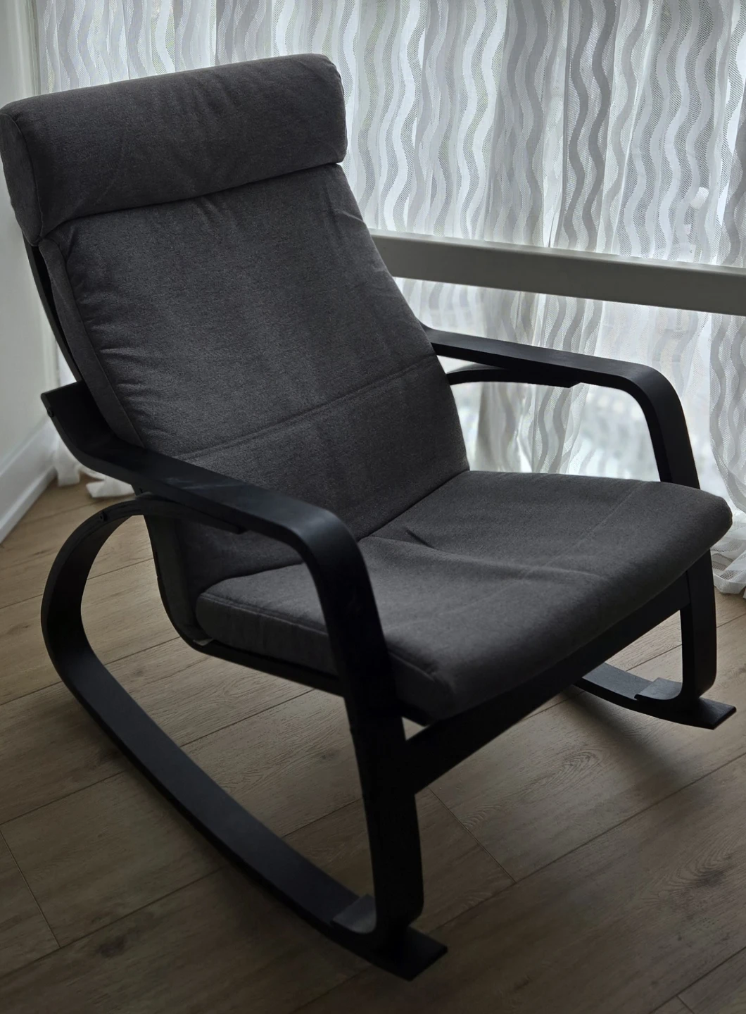 Grey Rocking Chair - photo 2