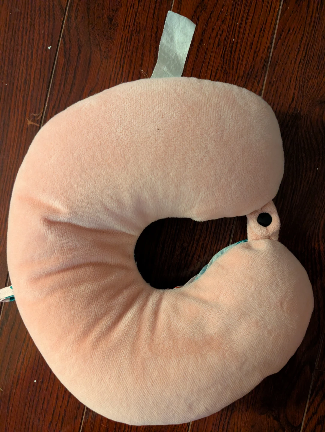 Pink Floral Travel Pillow - photo 2
