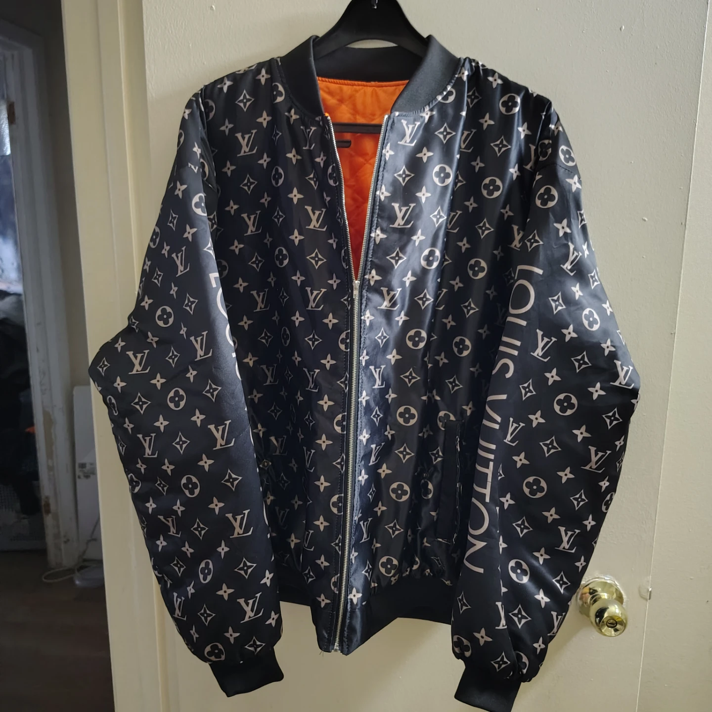 Louis Vuitton Bomber Jacket - Fake