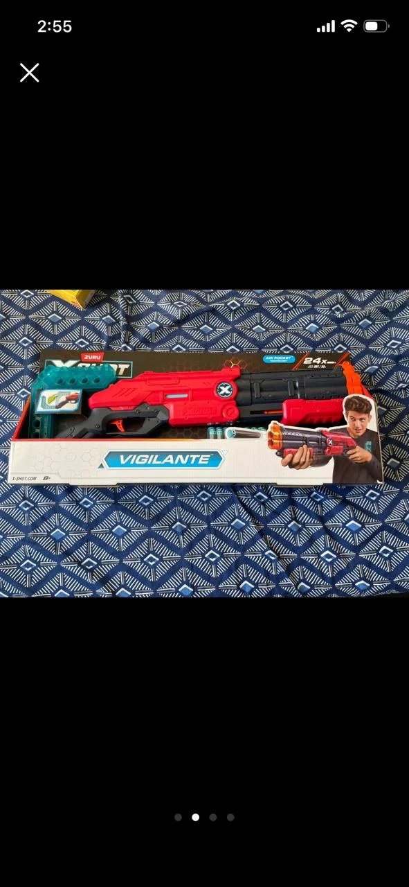 X-Shot Vigilante 24x Dart Blaster toy gun