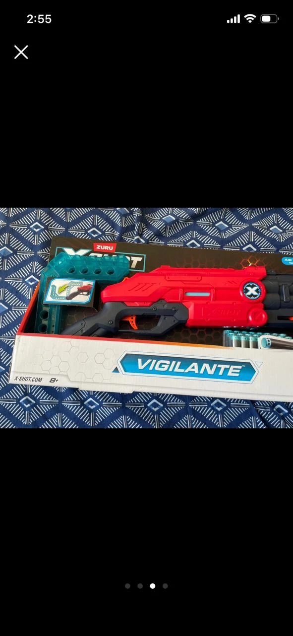 X-Shot Vigilante 24x Dart Blaster toy gun - photo 3
