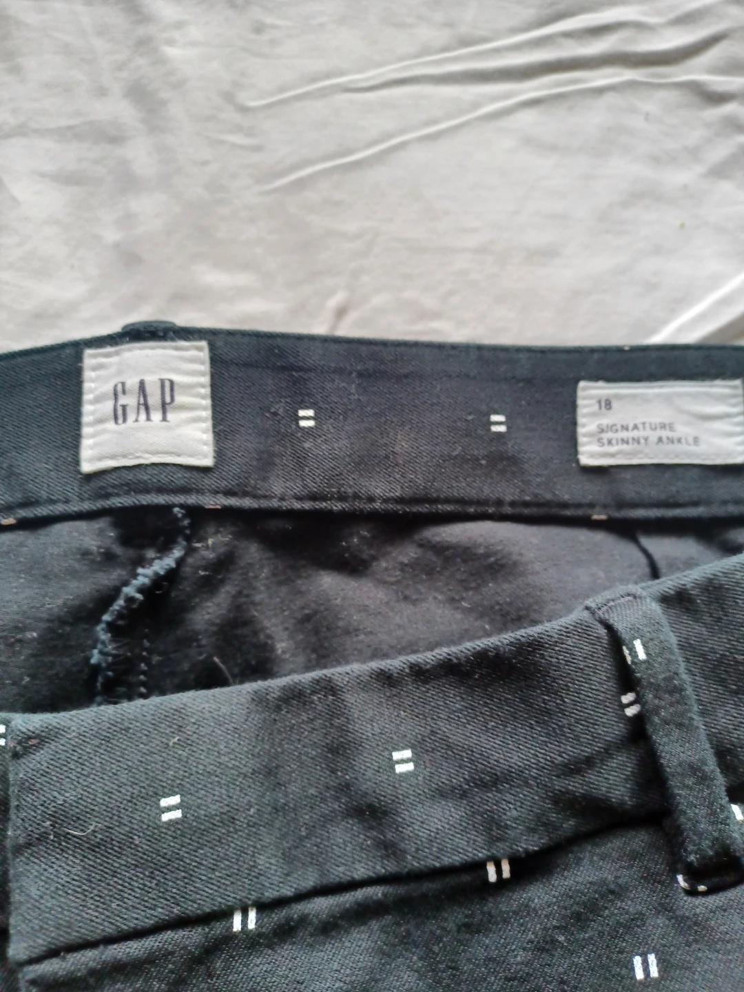 GAP Signature Skinny Ankle Pants Size 18 - photo 4