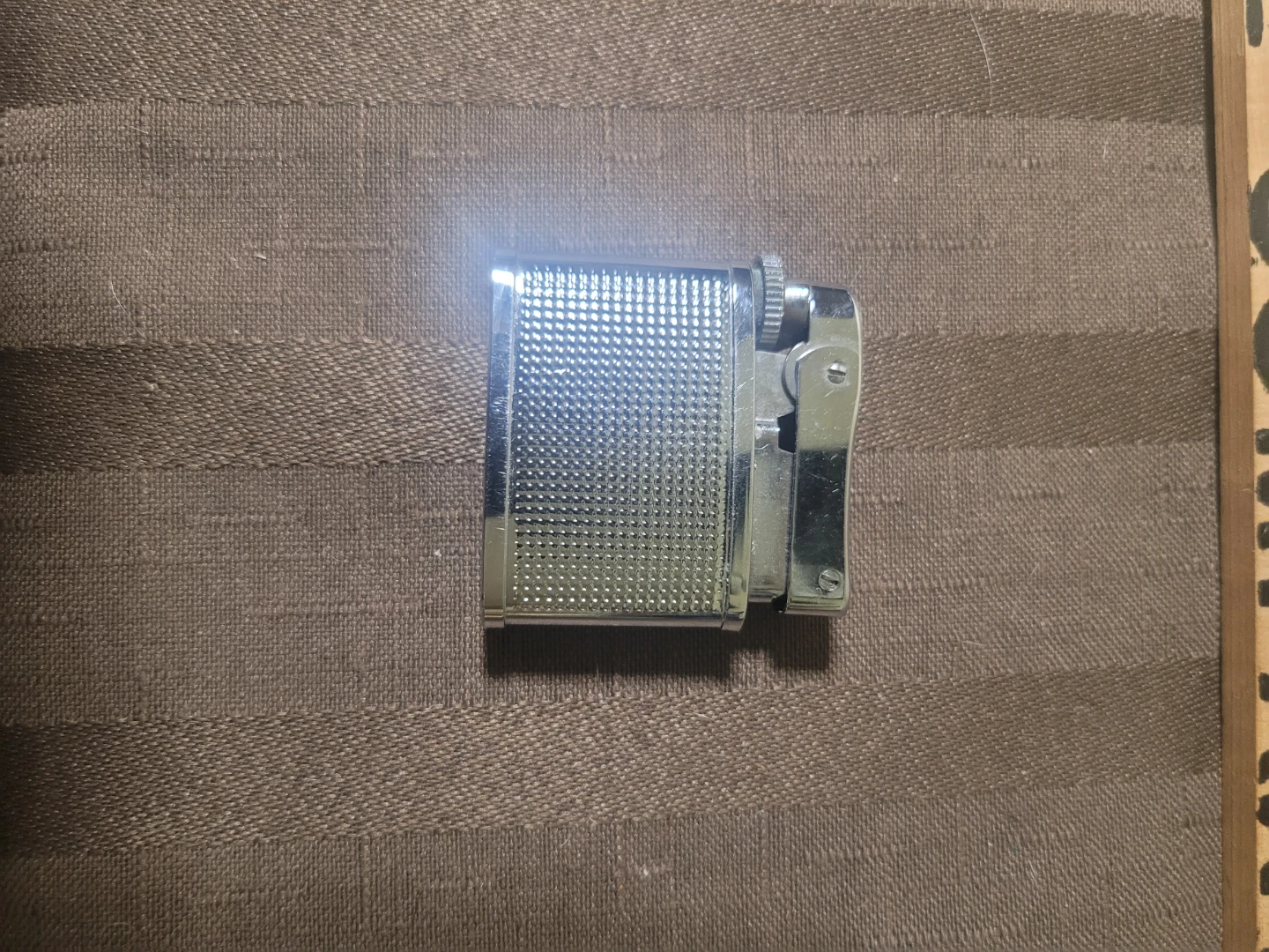 Vintage Chrome Butane Brother-lite brand lighter