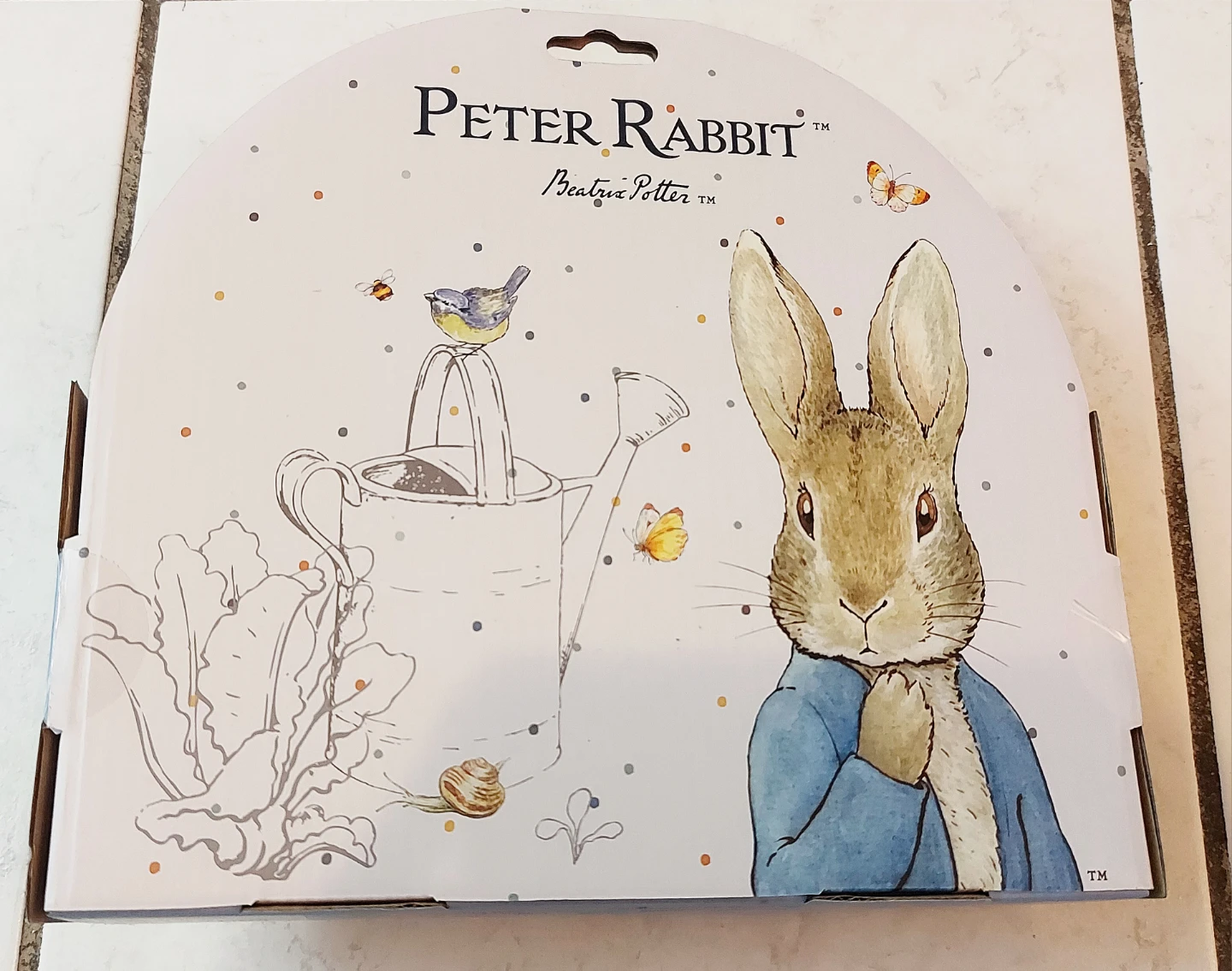 New Peter Rabbit 5 Piece Kids Dinnerware Set - photo 4
