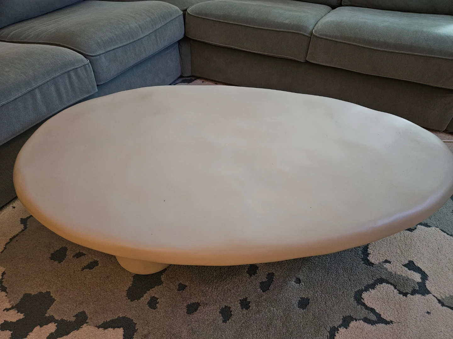 Unique Stone-Shaped Coffee Table