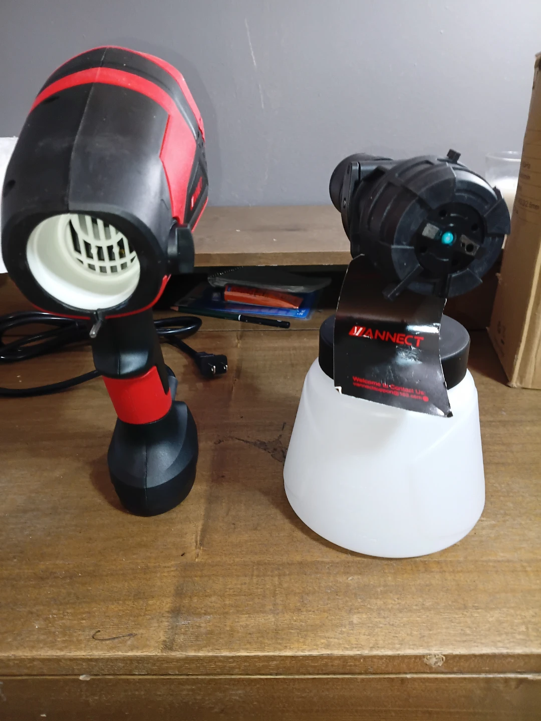 Vannect 700W Electric Spray Gun QTP-WY1F-1800 - photo 2
