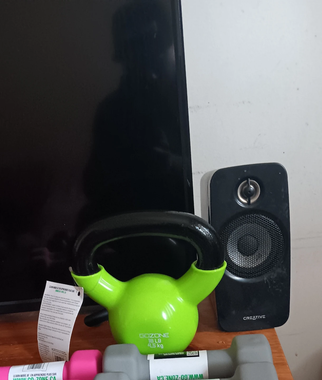 GOZONE Kettlebell 18 LB / 4.5 kg