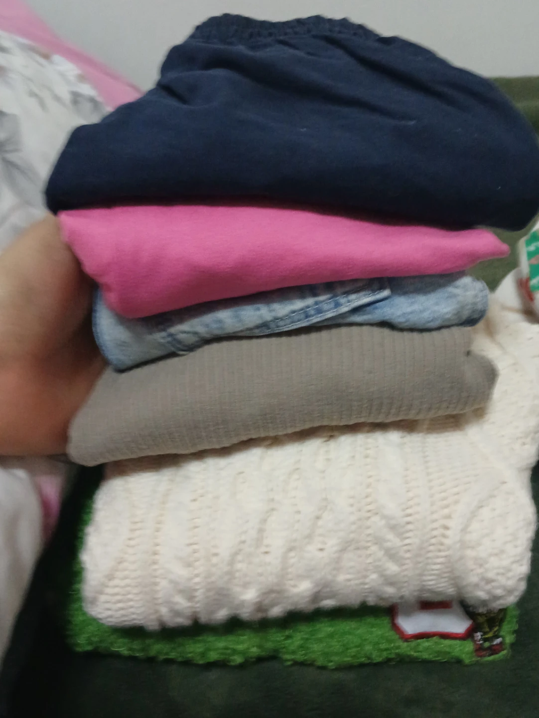 Kids Clothing Bundle - Grinch Jacket, Gap Sweater, Shorts & Tops - photo 3