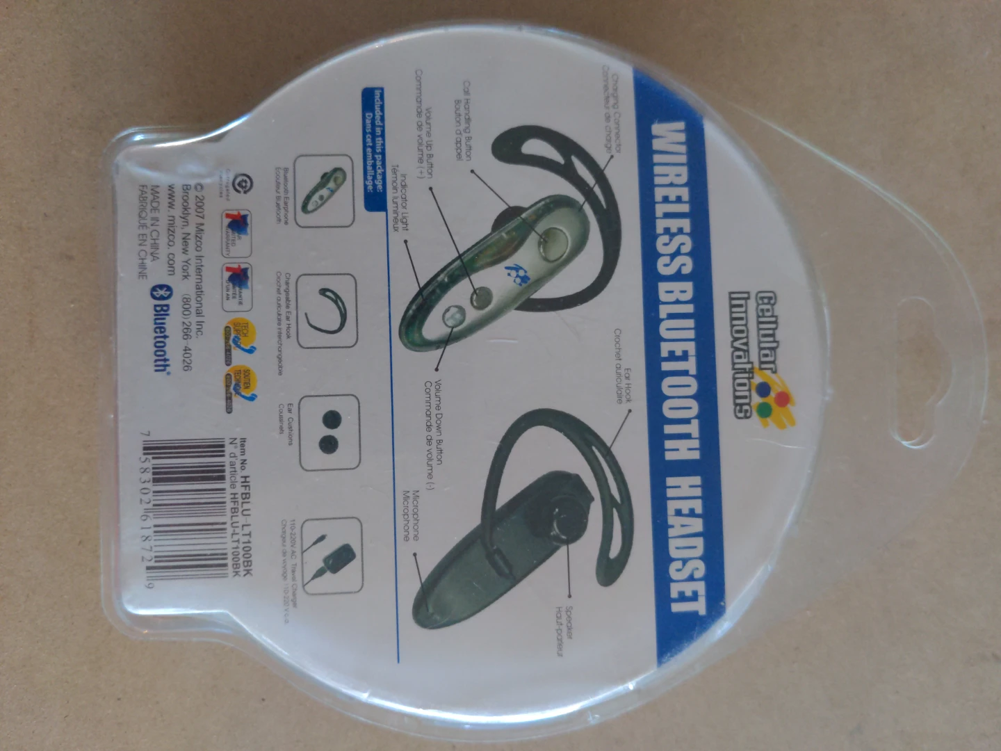 Cellular Innovations Bluetooth Micro-Headset - photo 2