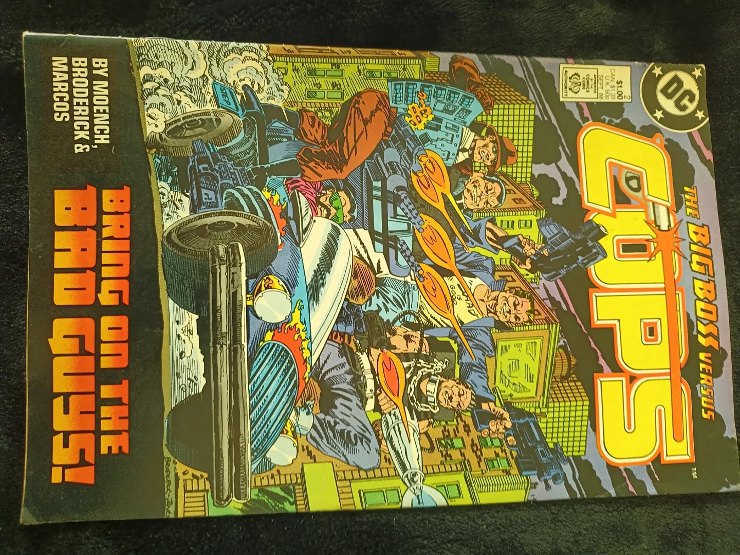 The Big Boss Versus Cops Comic Book #2