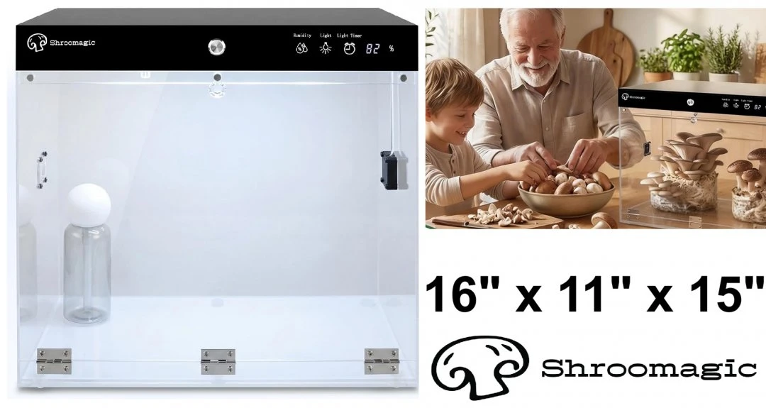 Shroomagic Smart Grow Box For Mushrooms